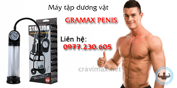 máy tập dương vật gramax penis