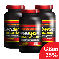 Giảm giá 25% giá trị sản phẩm khi mua combo 3 lọ Gravimax-RX