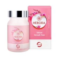 Hebora Sakura Damask Rose - Viên uống thơm cơ thể đến từ Nhật Bản