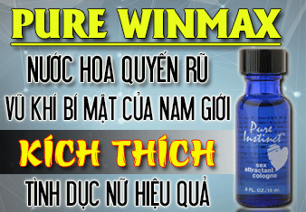 Giới thiệu cho bạn nước hoa kích thích nữ Pure Winmax Blue