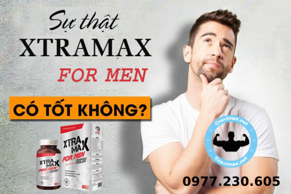 Xtramax For Men tốt với nam giới không?