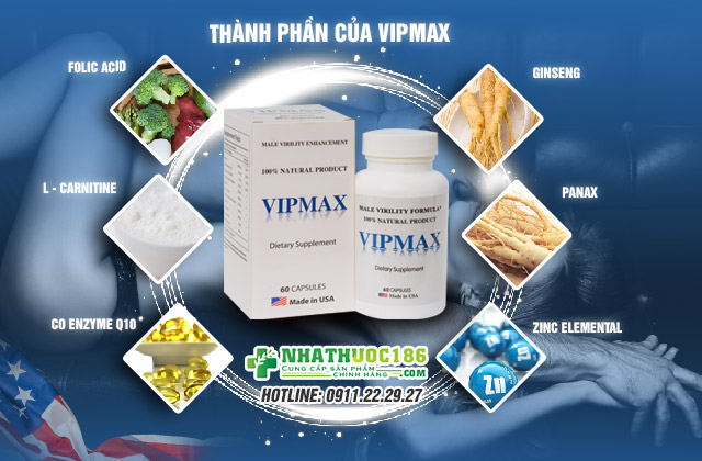 Thanh phan cua vien uong Vipmax