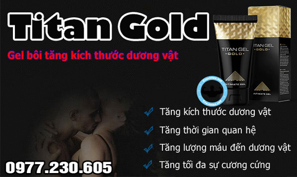 Công dụng Titan Gold