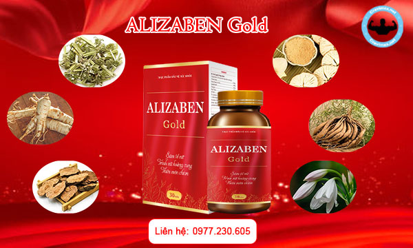 Thành phần của Alizaben Gold