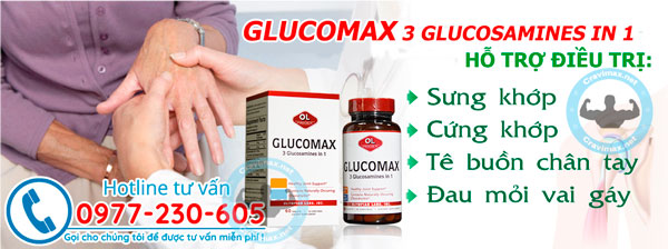 cong-dung GLUCOMAX-3-GLUCOSAMINES-IN-1