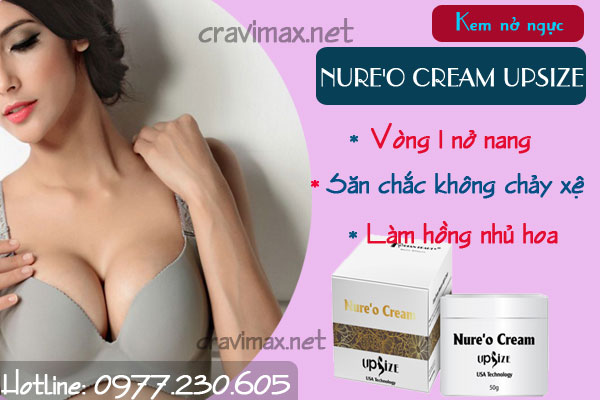 công dụng nure'o cream upsize 