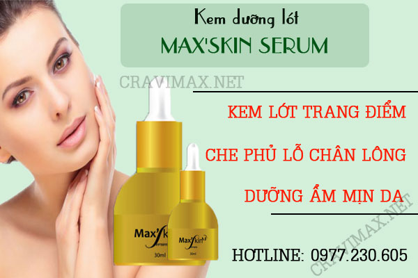 Max'skin Serum Collagen dưỡng trắng