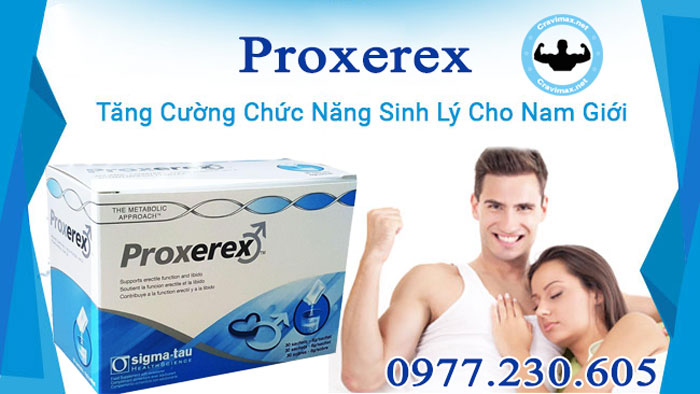 proxerex tăng cường sinh lực nam